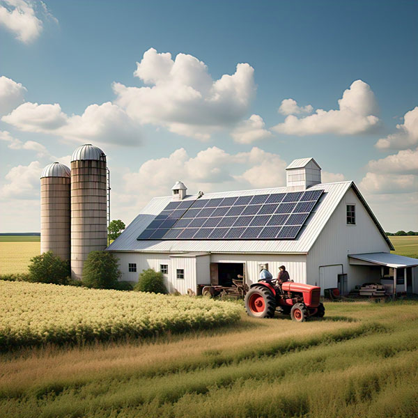 Solar panel installation